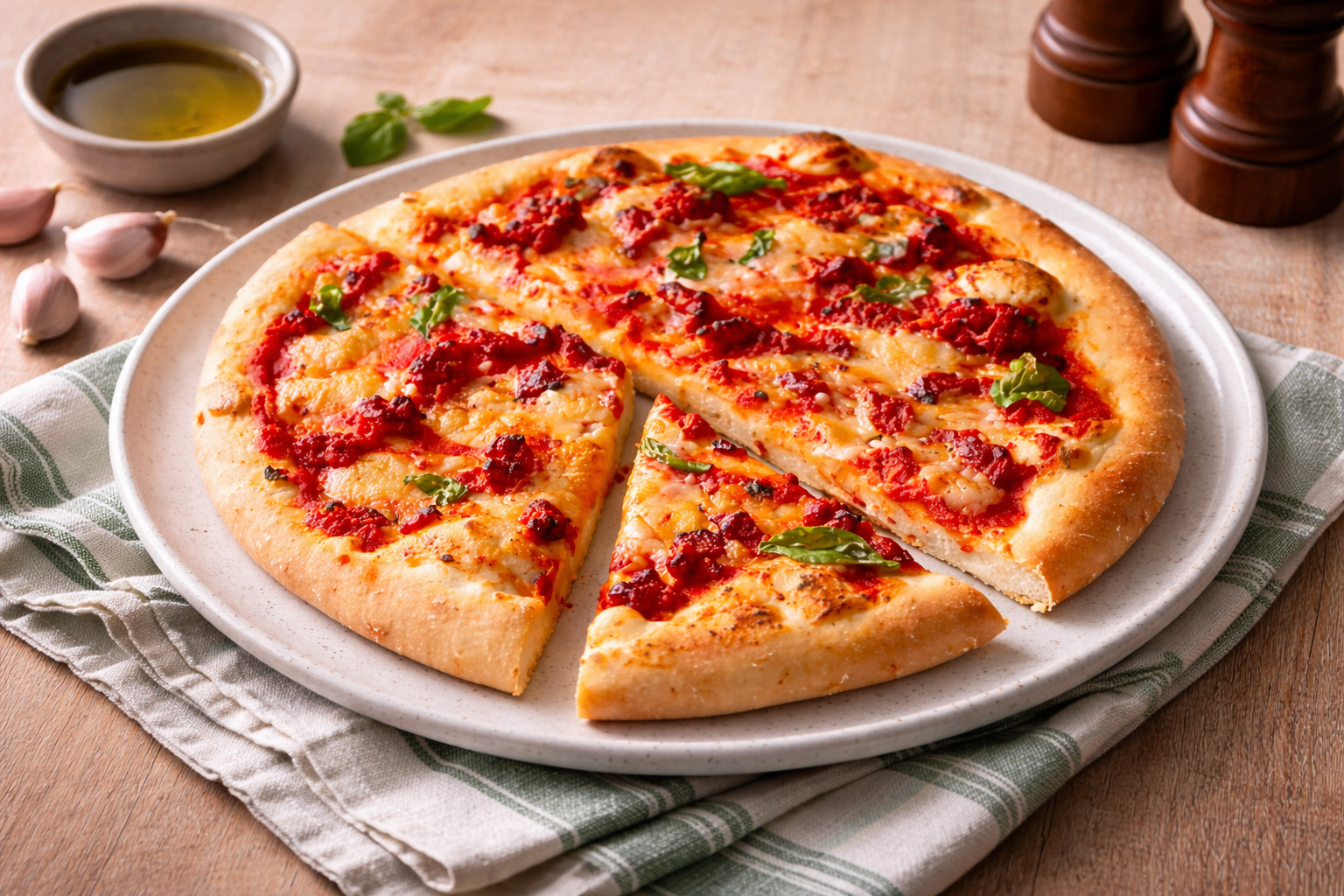 spicy nduja pizza spicy nduja pizza