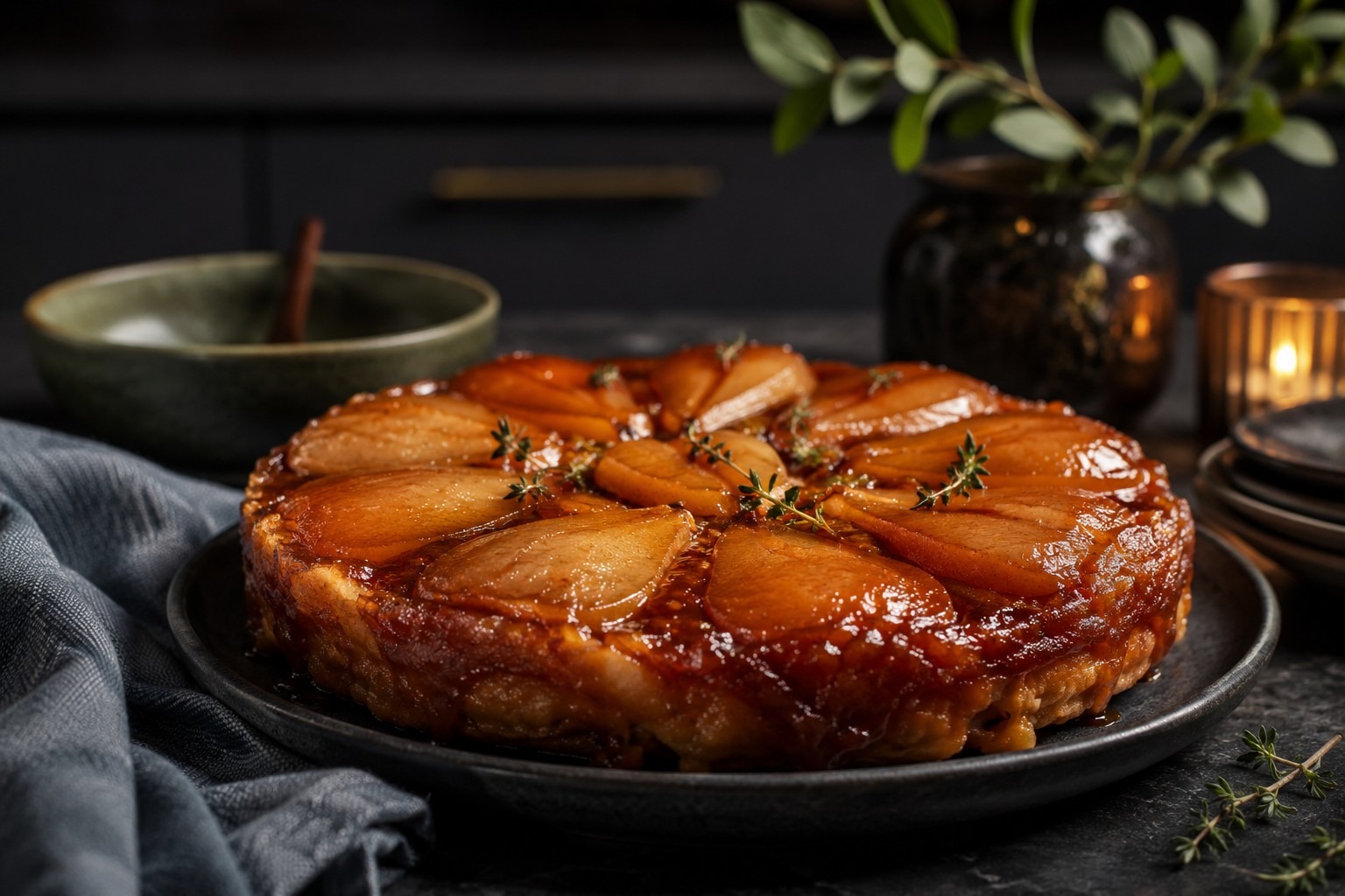Caramelised Pear Tarte Tatin