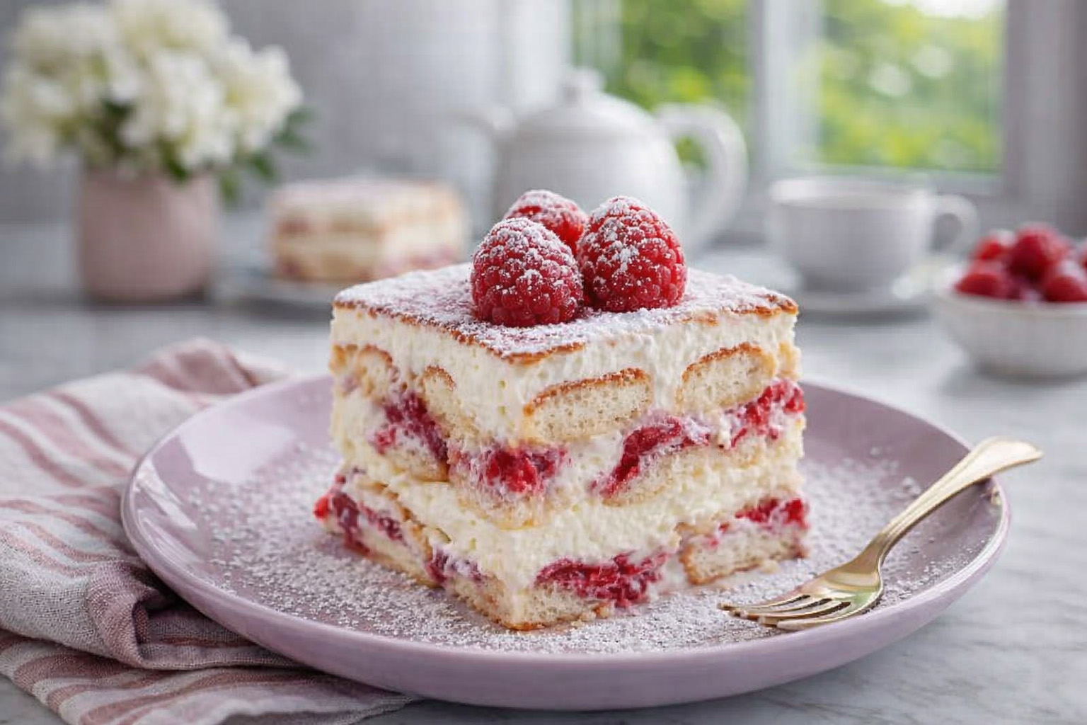 Raspberry Ripple Tiramisu -
