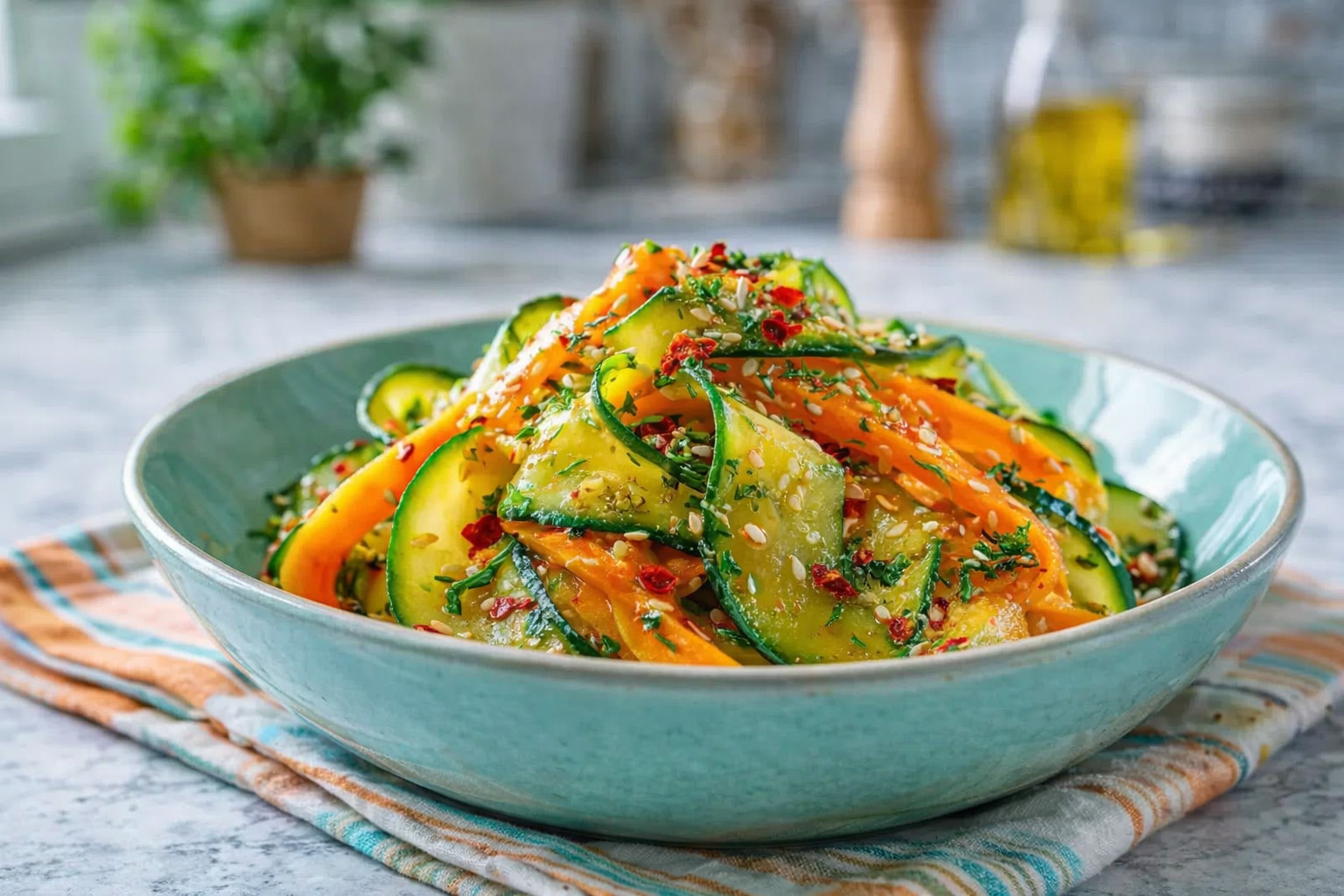 Sesame Snap Carrot & Cucumber Salad Sesame Snap Carrot & Cucumber Salad