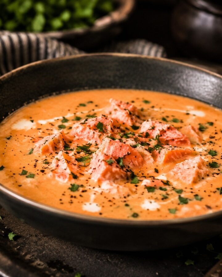 Wild Salmon & Herb Bisque