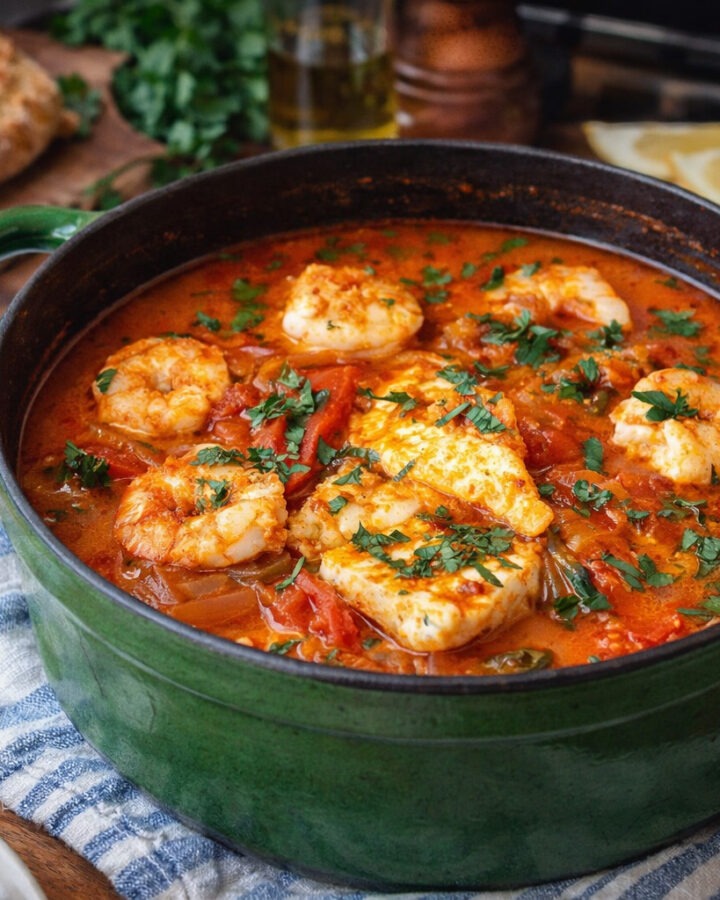 Portuguese Fish Stew, Beautifully Simple