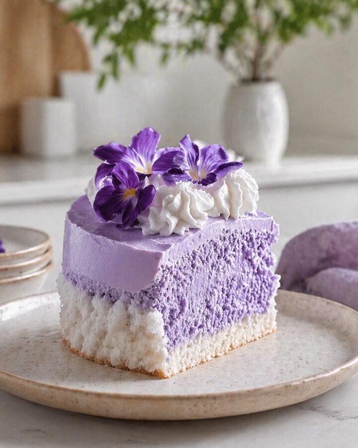 Taro & Ube Dream Cloud Cake