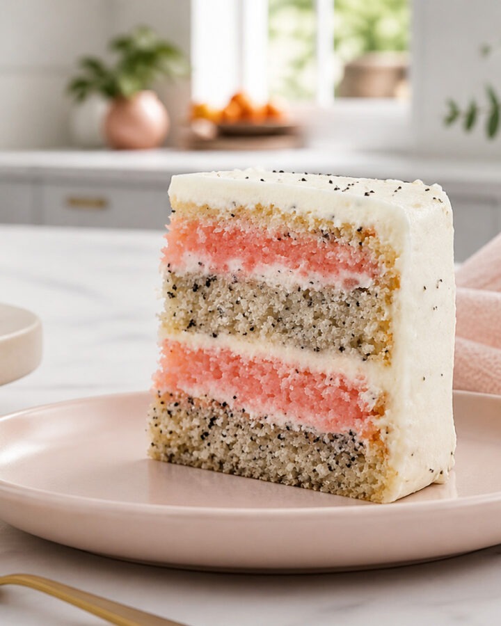 The House Grapefruit & Poppy Seed Cake