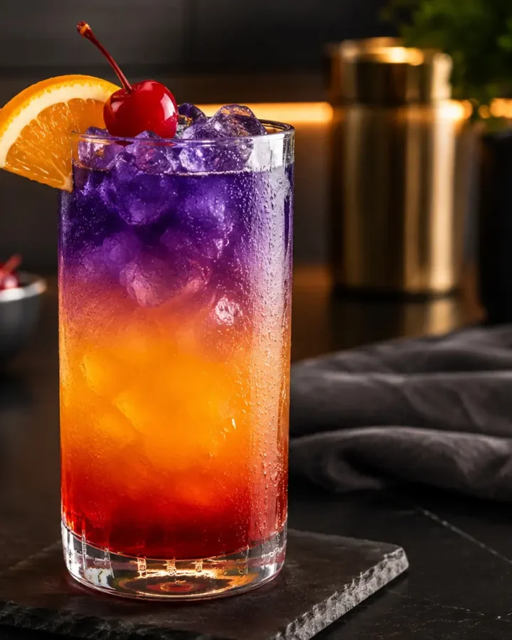The Seventh Sunset Mocktail